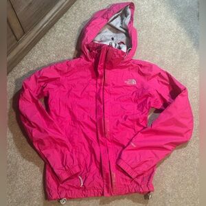 The North Face Hot Pink Rain HyVent Jacket size XS